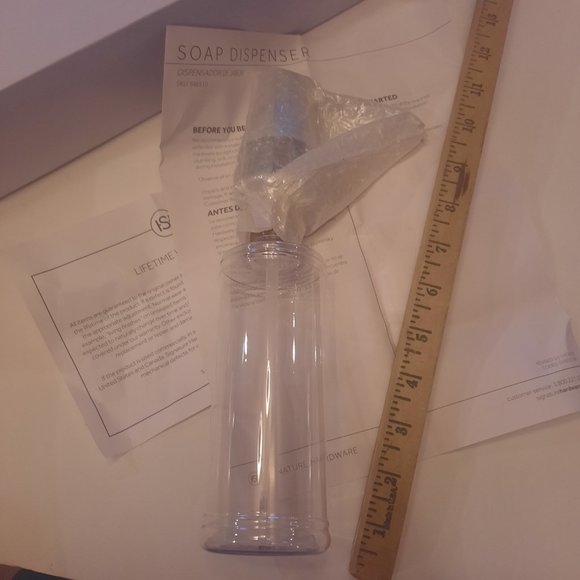 Signature Hardware Metal Soap Dispenser - SHSD1166CP - Picture 7 of 10